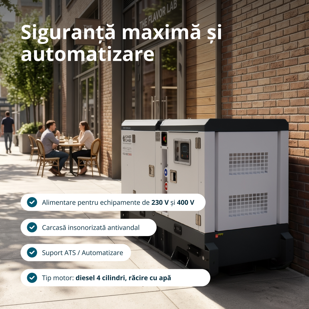 Centrală electrică diesel trifazată KS 35-3BE 