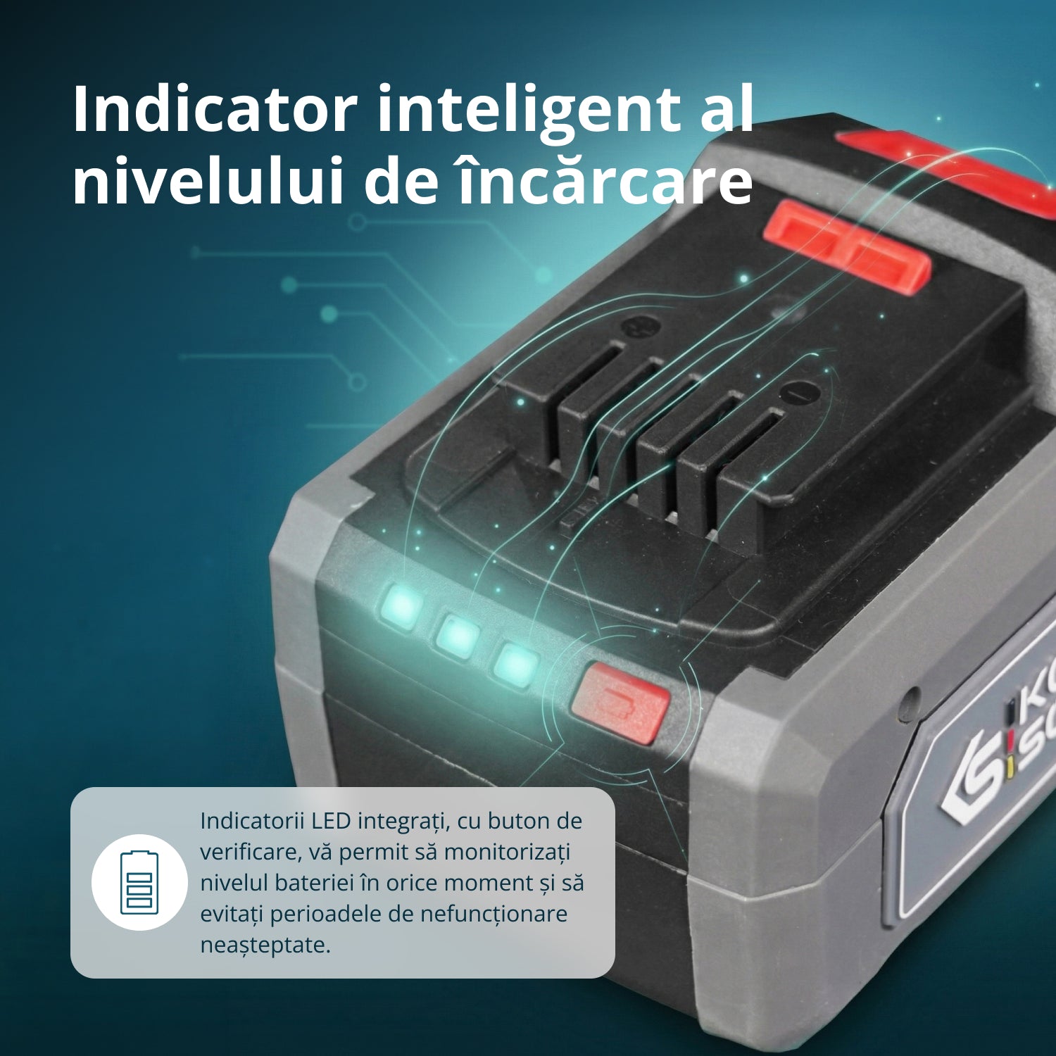 Acumulator Li-Ion 20V KS 20V8-2