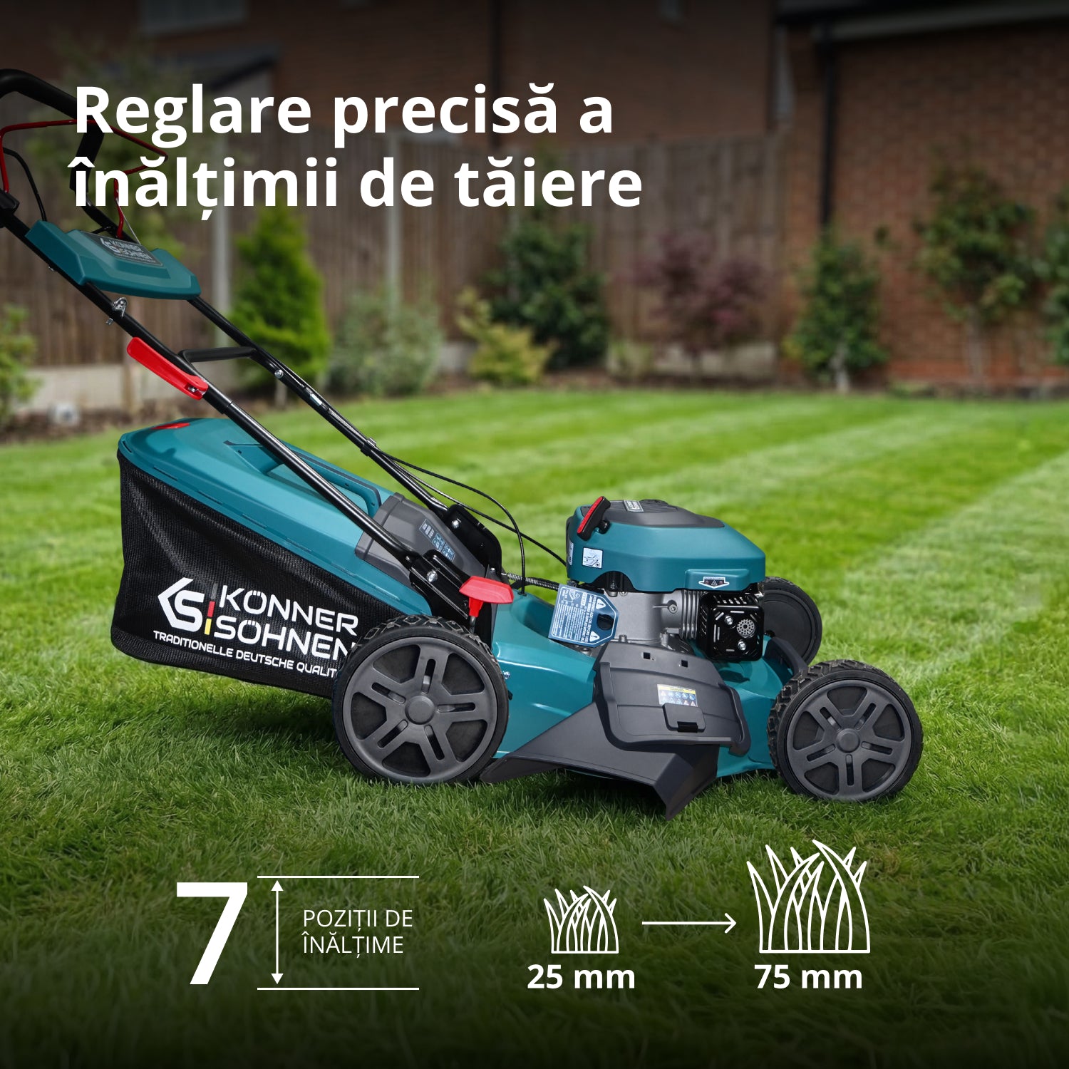 Mașină de tuns gazon pe benzină KS 46LMG-SP