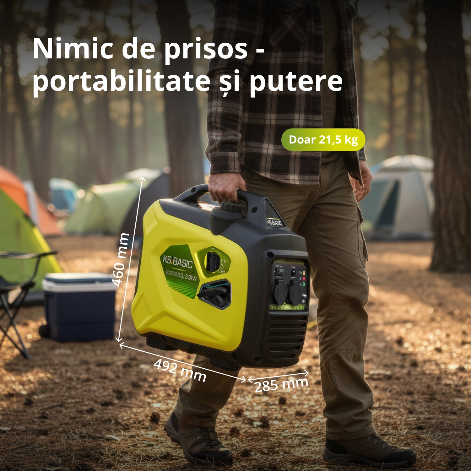 Generator pe benzină cu invertor KSB 33i S