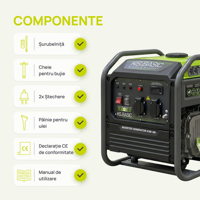 Generator invertor KSB 38i