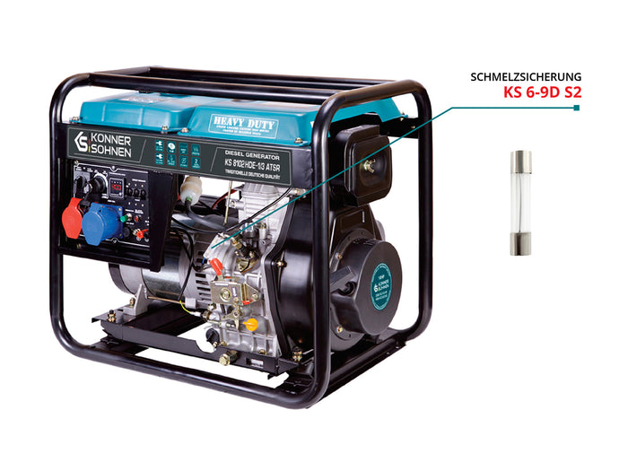 Zekering KS 6-9D S2
