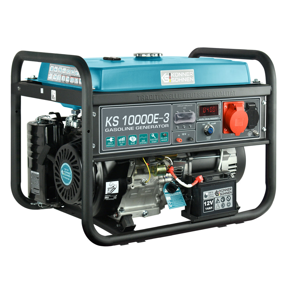 Benzingenerator "Könner & Söhnen" KS 10000E-3