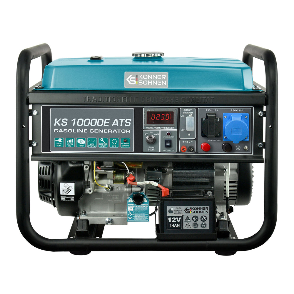 Benzinegenerator "Könner & Söhnen" KS 10000E ATS
