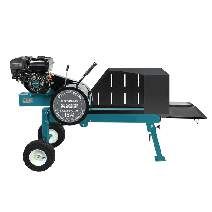 Partidor de leña de gasolina del tipo cinético KS 15TKG 52/35