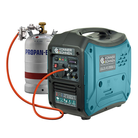 Groupe électrogène à essence-gaz de type inverter KS 2000iG S