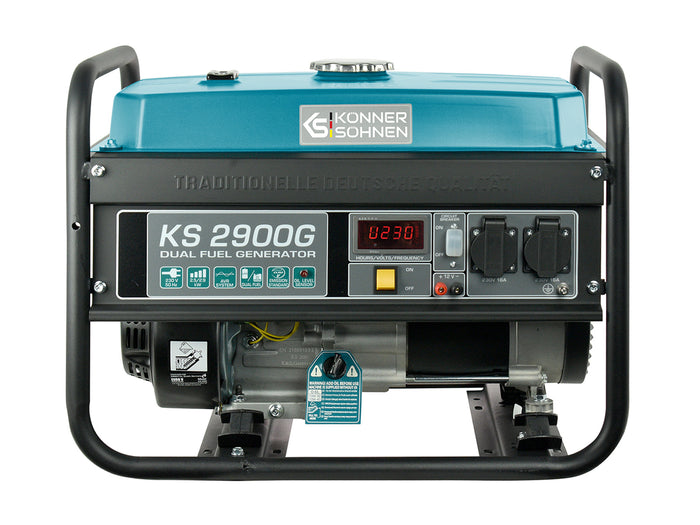 Groupe électrogène à essence/gaz "Könner & Söhnen" KS 2900G