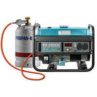 LPG/Benzin-Generator "Könner & Söhnen" KS 2900G