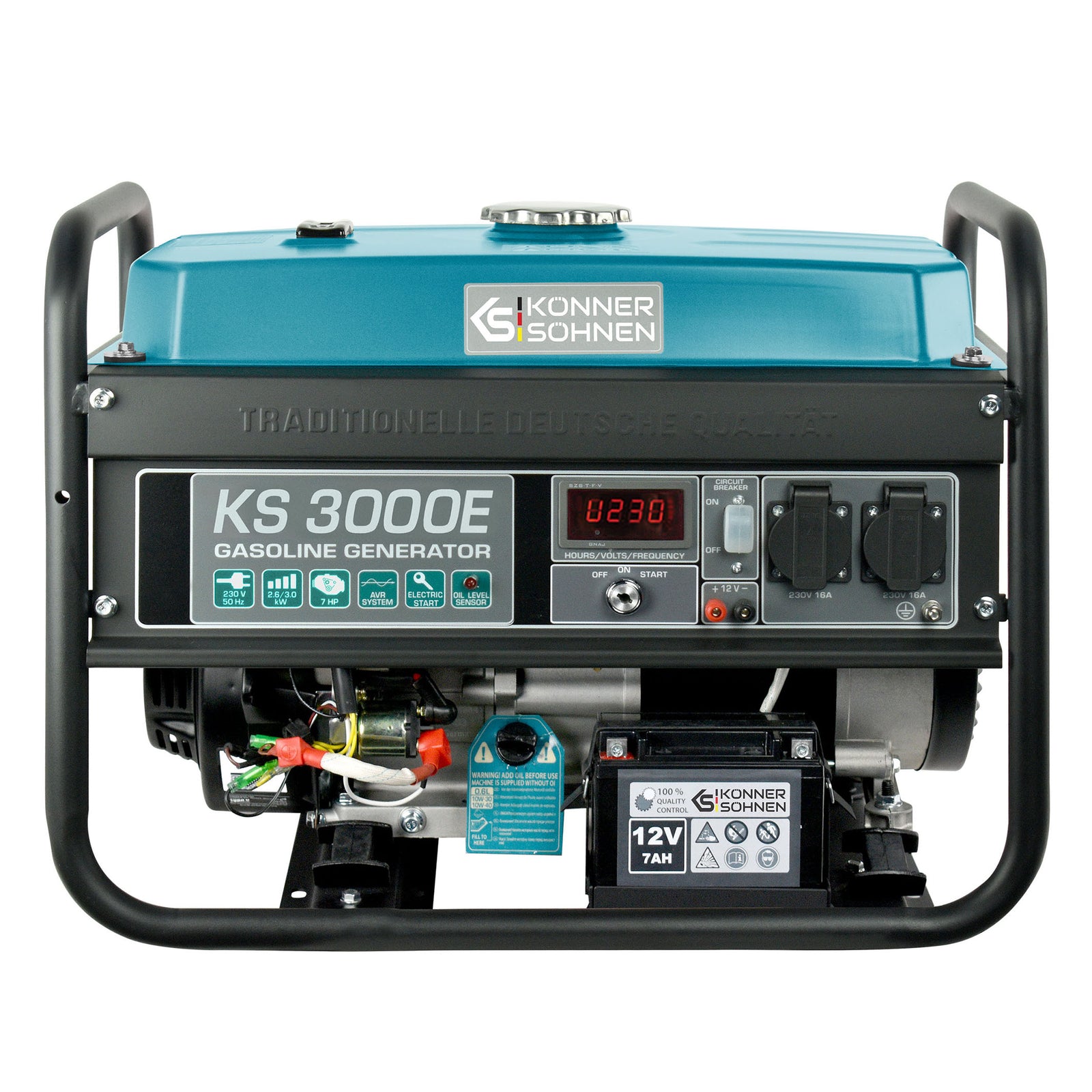 Benzinegenerator "Könner & Söhnen" KS 3000E