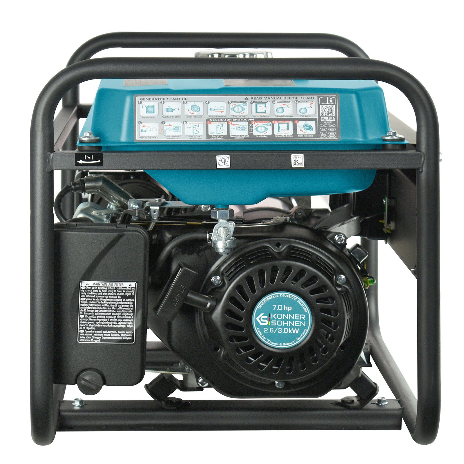 Benzinegenerator "Könner & Söhnen" KS 3000E