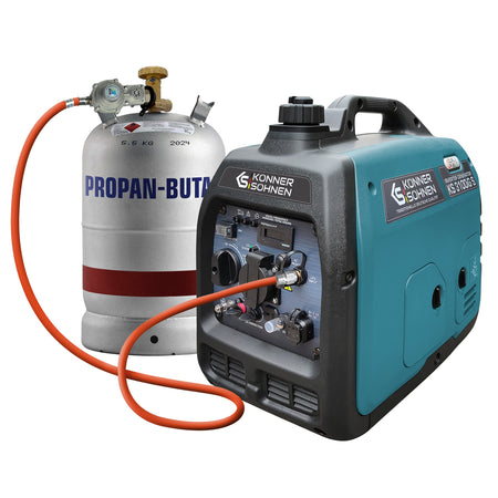Groupe électrogène à essence-gaz de type inverter KS 3100iG S
