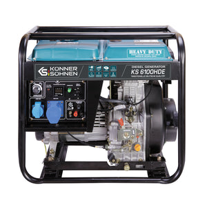Gerador a diesel "Könner & Söhnen" KS 6100HDE (EURO V)
