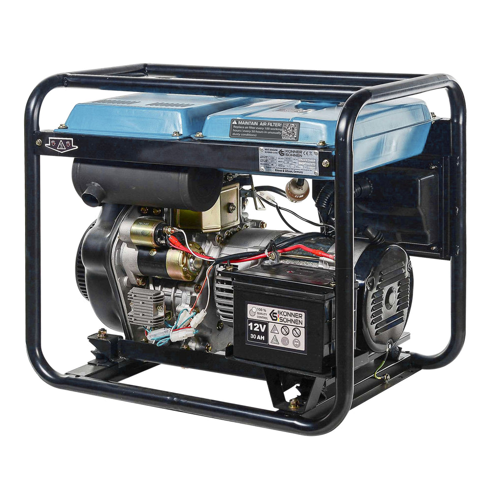 Gerador a diesel "Könner & Söhnen" KS 6100HDE (EURO V)