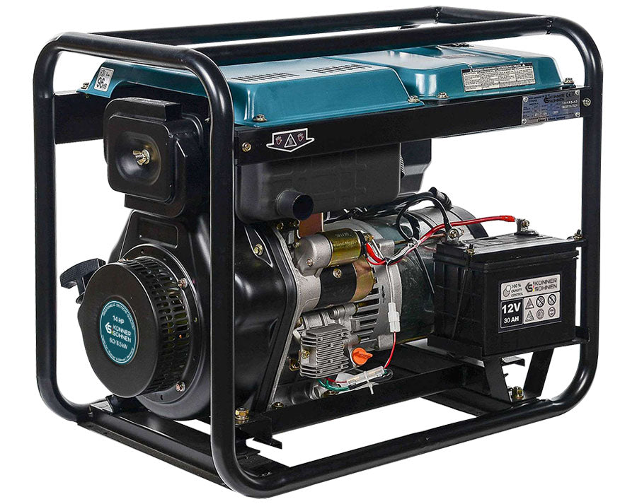Dieselgenerator "Könner & Söhnen" KS 8100HDE (EURO V)