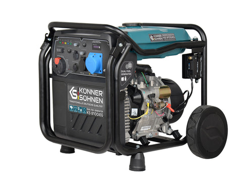 Generator cu inverter pe GPL/benzină KS 8100iEG