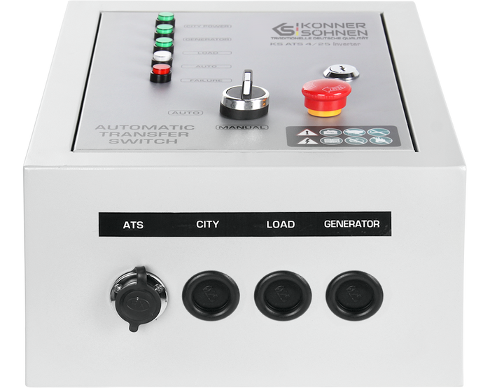 Automatische Transfer Schakelaar KS ATS 4/25 Inverter