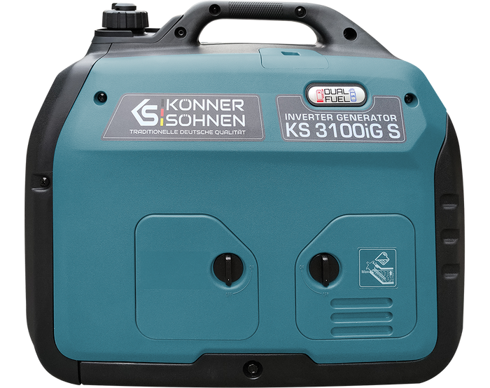 Groupe électrogène à essence-gaz de type inverter KS 3100iG S