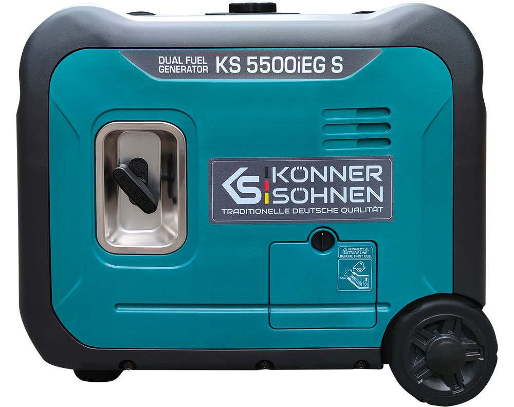 LPG/benzin inverter generator KS 5500iEG S