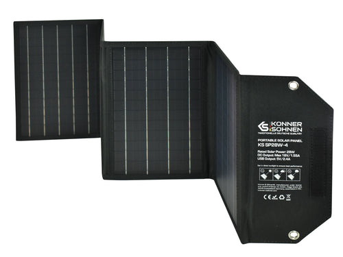 Přenosný solární panel KS SP28W-4